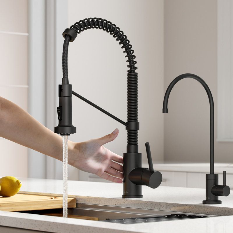 KRAUS Bolden Touchless Sensor Commercial PullDown Single Handle 18